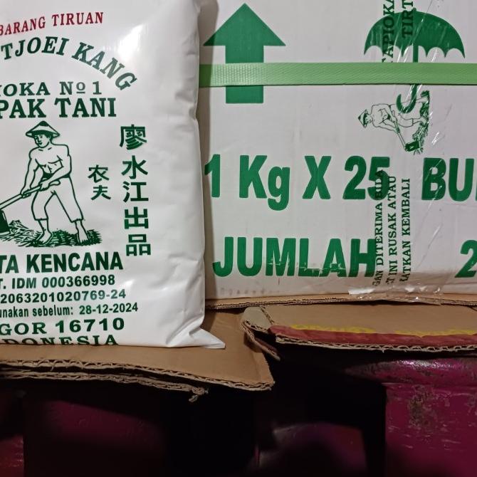 

Sagu LIAUW TJOEI KANG TAPIOKA NO 1 CAP PAK Tani (Karton)25Kg