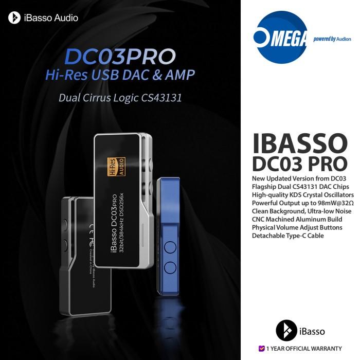 Terlaris Ibasso Dc03 Pro Dual Cs43131 Usb Type-C 3.5Mm Portable Dongle Dac/Amp