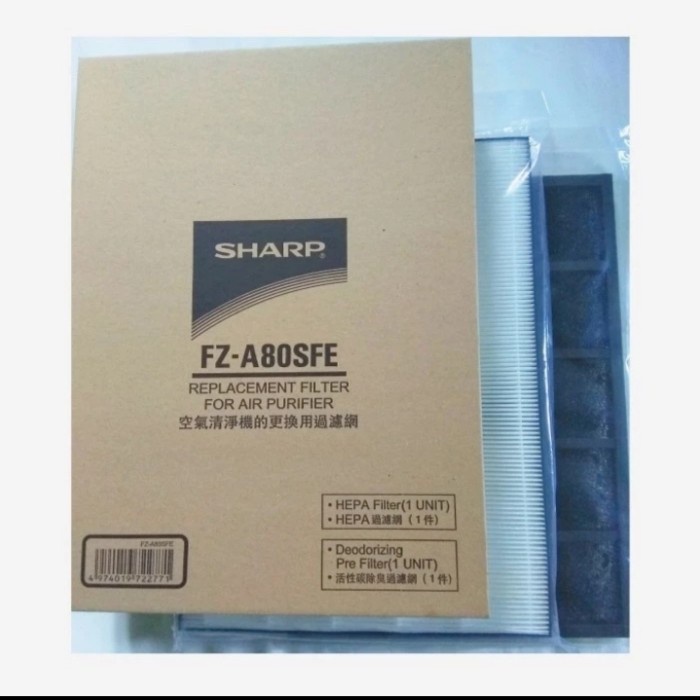 SHARP REPLACEMENT AIR PURIFER FZ-A80SFE HEPA FILTER