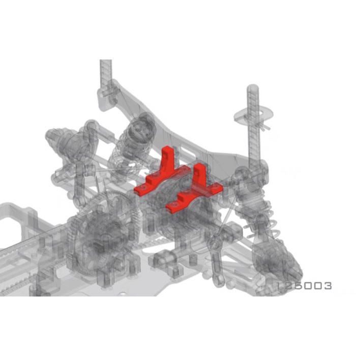 Hot Sale Snrc/Blazerc 125003 Alu Upper Clamp Adj Roll Center Rc Rally 1:10 Dt2 Terlaris