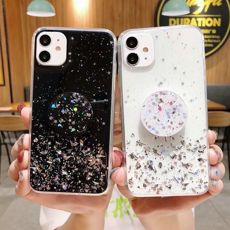 Samsung Galaxy A24 4G/5G Case Glitter + Pop Socket