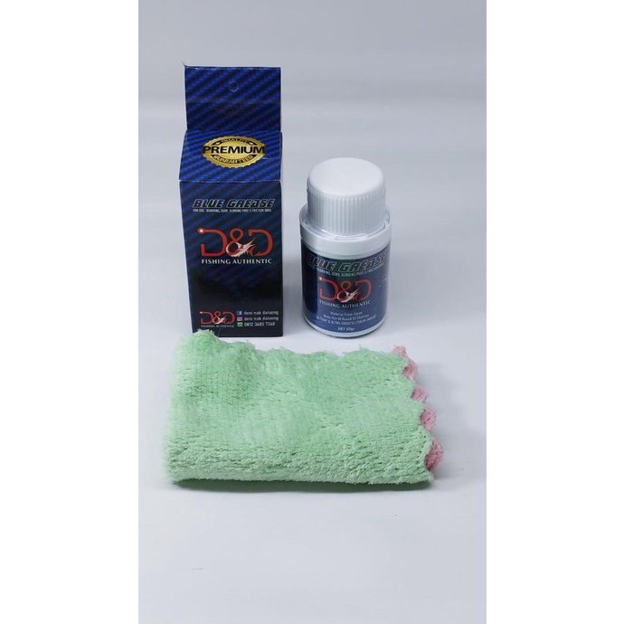 Pelumas Reel Pancing DND Blue Grease White Grease & Oil Servis Rel