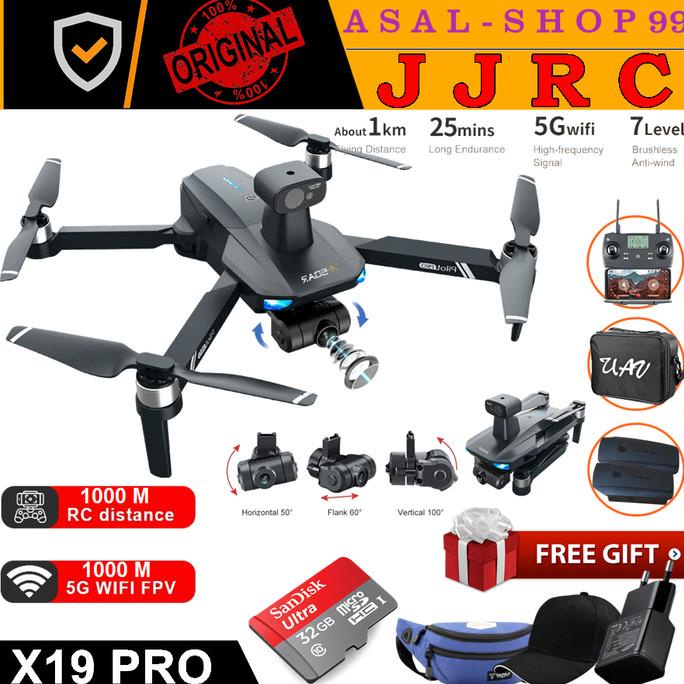 Drone JJRC x17 6K Camera 5G Wifi FPV 2 Axs Gimbal Vs SJRC F11 4K Pro