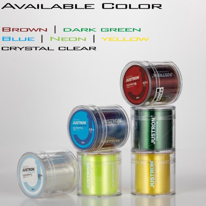 Senar Pancing Nylon Line 500M Daiwa Justron