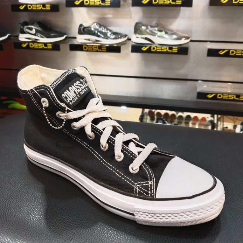 ISM - Sepatu Sekolah Compass/056 HI - Sepatu Sekolah Tinggi - Sepatu Sekolah Tali - Sepatu Sekolah M