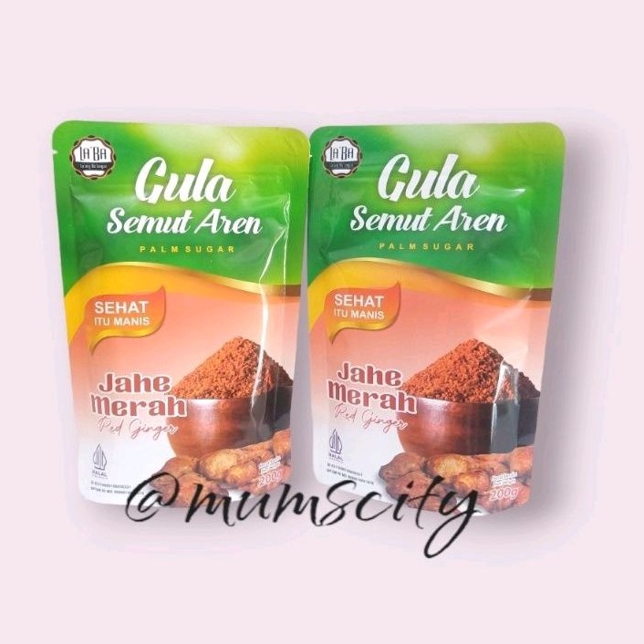 

Laba Gula Semut Aren Jahe Merah (Palm Sugar)