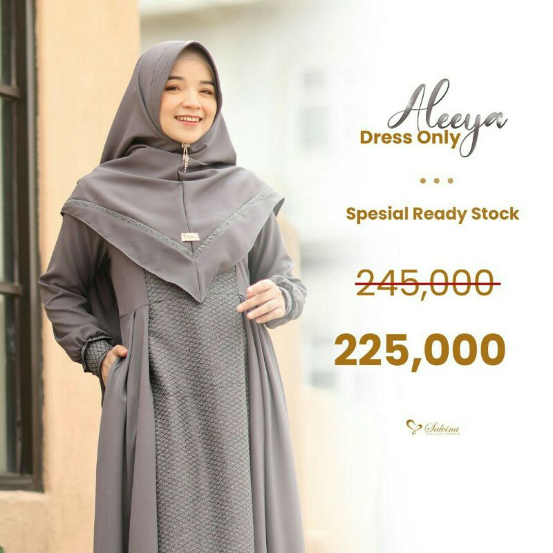 Aleeya Gamis by Salvina Hijab