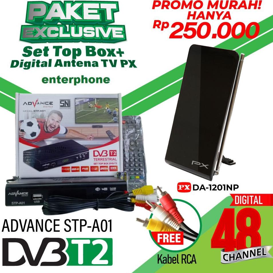 DISKON  Advance Set Top Box Advance STB DVB-T2 STP-A01