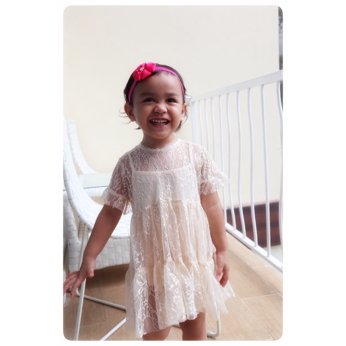 Baju Anak Perempuan Gaun Pesta. Dress Anak Brokat