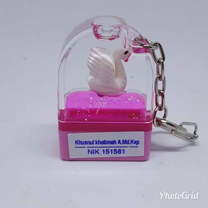 

STEMPEL NAMA AIR GANTUNGAN KUNCI WW GANCI STEMPEL NAMA PROFESI