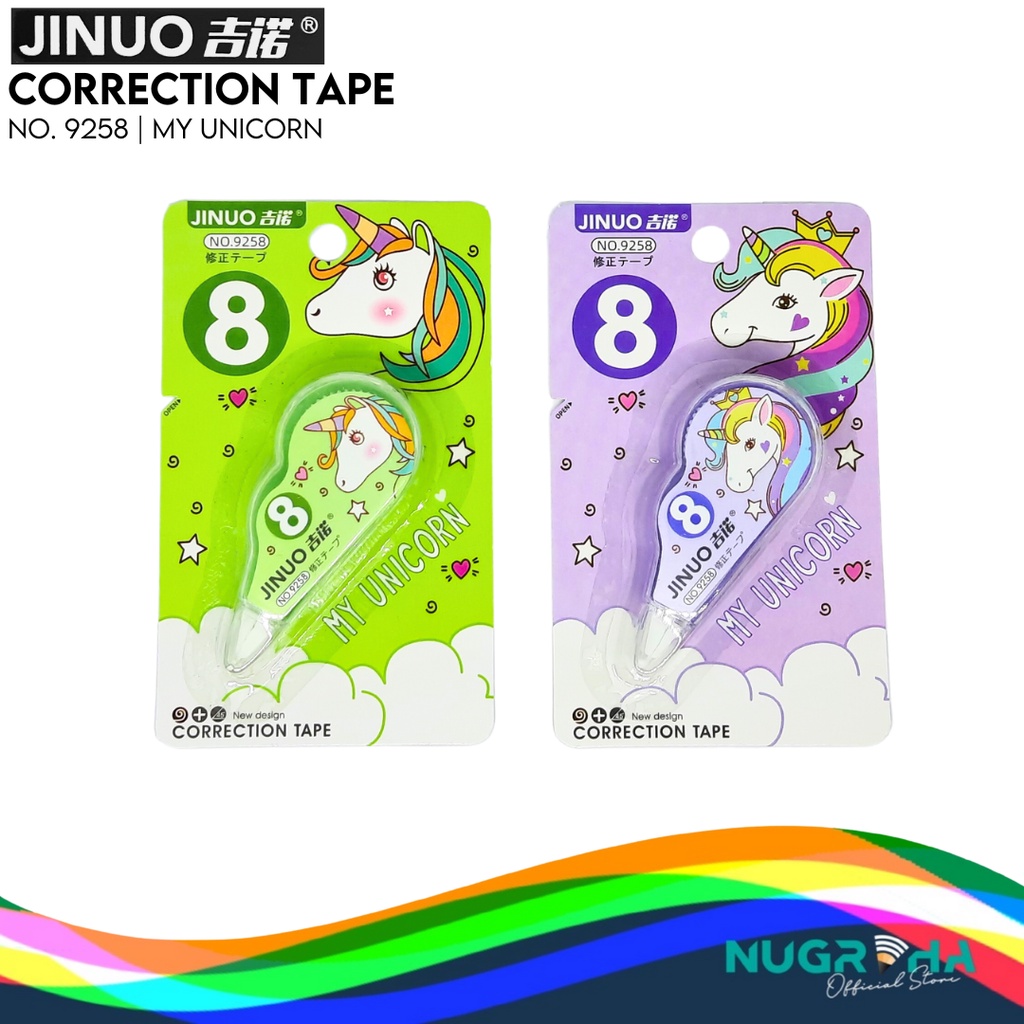 

CORRECTION TAPE / PITA KOREKSI / CP TAPE / TIPEX MIX-B JINUO 9258