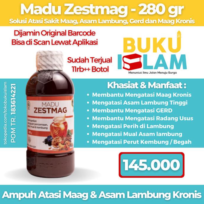 

Madu Zestmag - Asam Lambung - Obat Maag Kronis Reaksi Cepat - Zestmaag