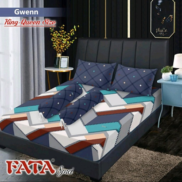Sprei Sprei Fata King 180x200 Motif Seprei Kasur Spring Bad nomer 1 - Gwenn(E6V5) Sprei Murah Anti G