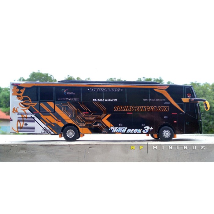 Hot Sale Terbaru Miniatur Bus Stj (Cullen) Skala 1:50 Termurah