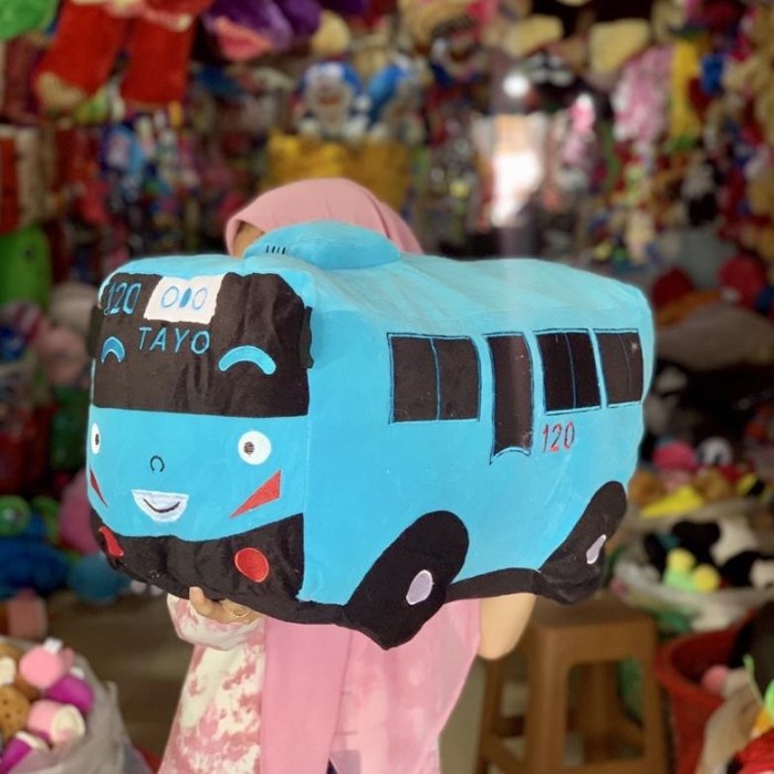Hot Sale Boneka Bis Tayo The Little Bus Besar Jumbo Sni Terlaris