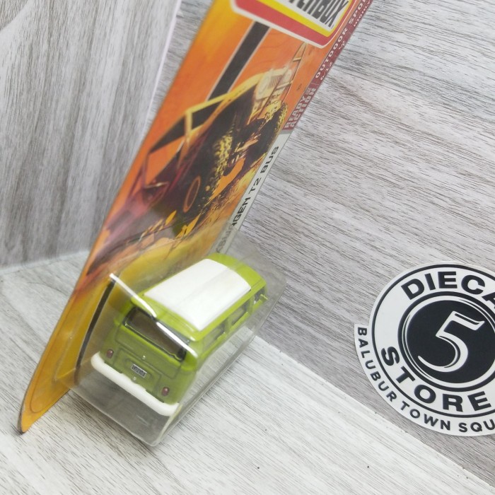 Diskon Spesial Matchbox Volkswagen Vw T2 Bus Hijau Terlaris