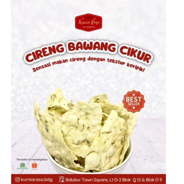 

DISCOUNT !!! Keripik Cireng Bawang 250 gr / Cireng Aril / Kurniarasa [KODE 333]