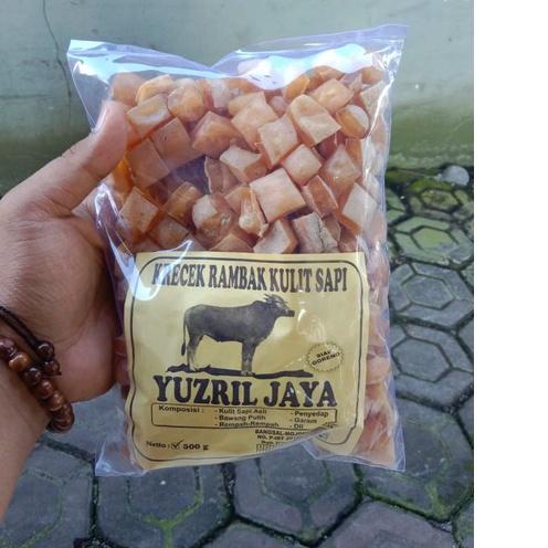 

Termurah | HJ6 | KRUPUK RAMBAK KULIT SAPI BENTUK KOTAK DADU "YUZRIL JAYA