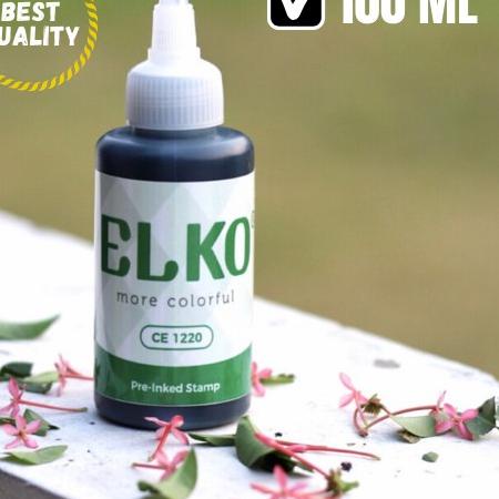 

wvaw -1 Tinta Stempel Flash Trodat Otomatis Warna HIJAU isi 100 ML ELKO Waterproof 0CP