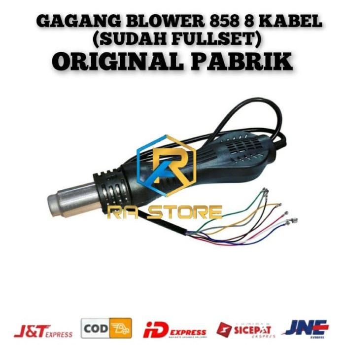 Terlaris Gagang Blower 858 8 Kabel Ori Gagang Blower Uap 8 Cabel Cable Fullset