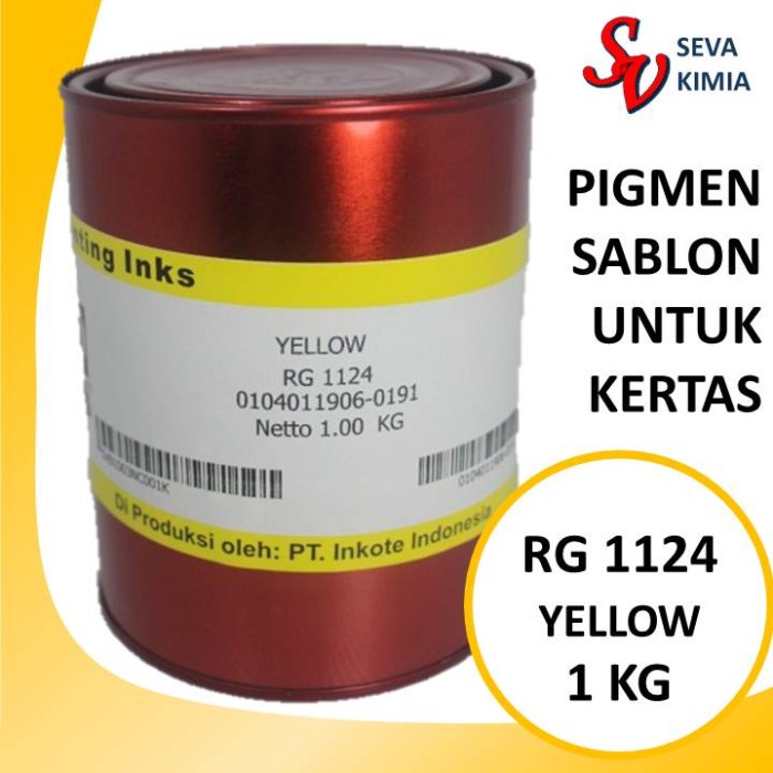 

Tinta sablon kuning yellow rg 1124 (1 kg)
