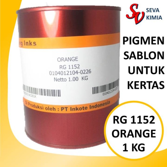 

Tinta sablon orange RG 1152 1 kg