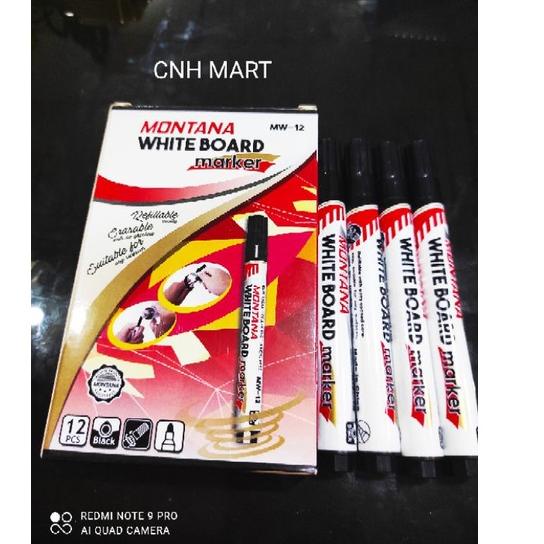 

Shopee brand spidol white board montana/ harga 12 pcs 159♞