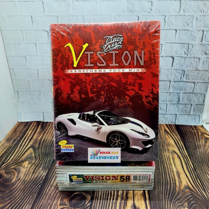 

BISA COD Buku Tulis Vision 58 lembar ukuran Buku Tulis Kecil / Kwarto /BUKU TULIS SEKOLAH/BUKU TULIS