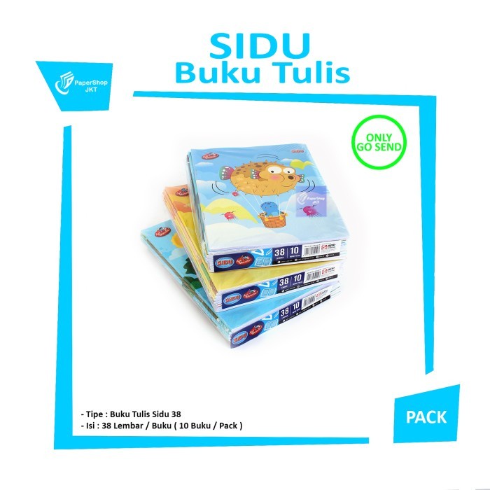 

BISA COD KHUSUS GOSEND SAMEDAY! Buku Tulis Sidu 38 /BUKU TULIS SEKOLAH/BUKU TULIS SIDU/BUKU TULIS