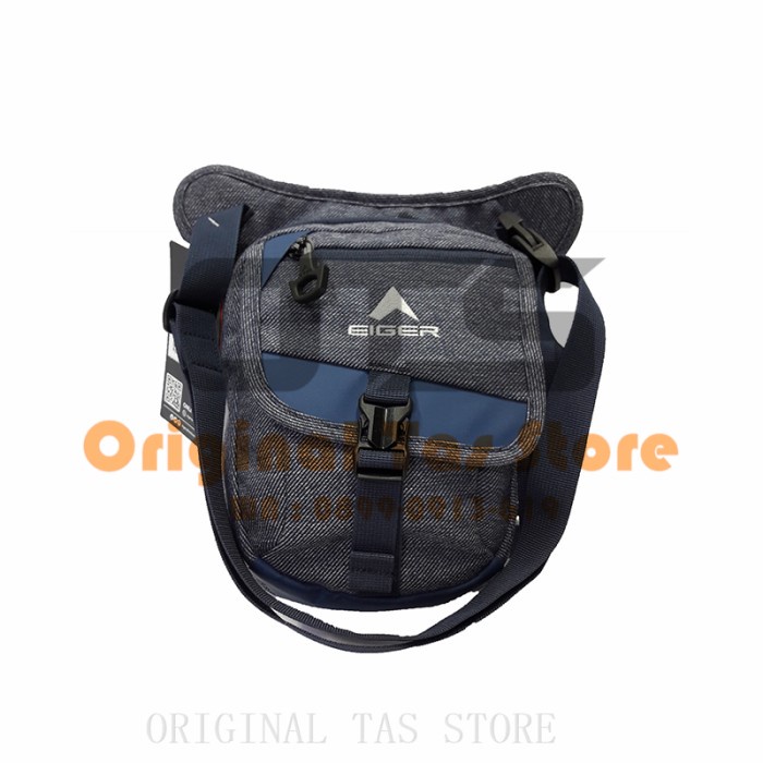 Tas Selempang Paha Eiger 3540 Asphalt-L Legpack 2L Travel Pouch - Blue (P4I5) Terbaru Tas Tactical I