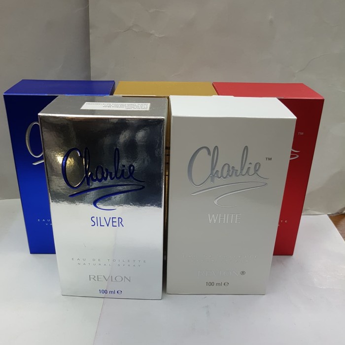 Parfum Parfum Charlie Revlon EDT 100ml - Silver(A0I2) Parfum Pria Murah Parfum Wangi & Tahan Lama Pa