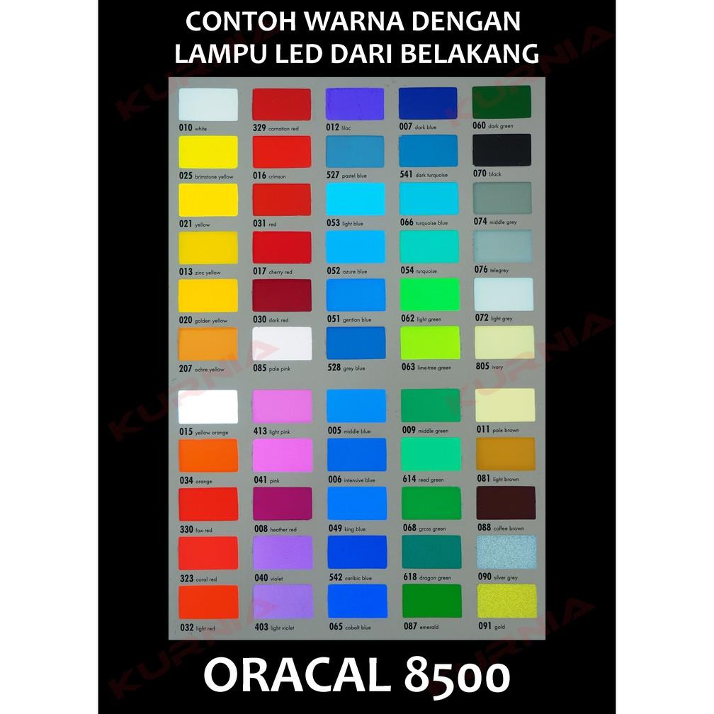 STIKER ORACAL 8500 TRANSLUCENT FILM