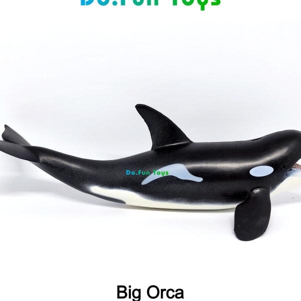 ORCA Animal Figure / Mainan niatur Ikan Paus Pembunuh