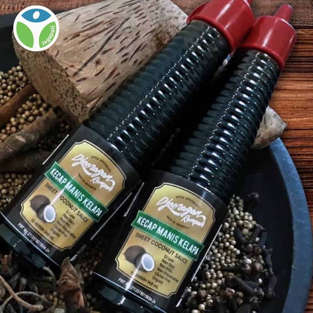 

Djoeragan Rempah - Kecap Manis Kelapa 300ml - Kecap Organik - Bumbu Masak