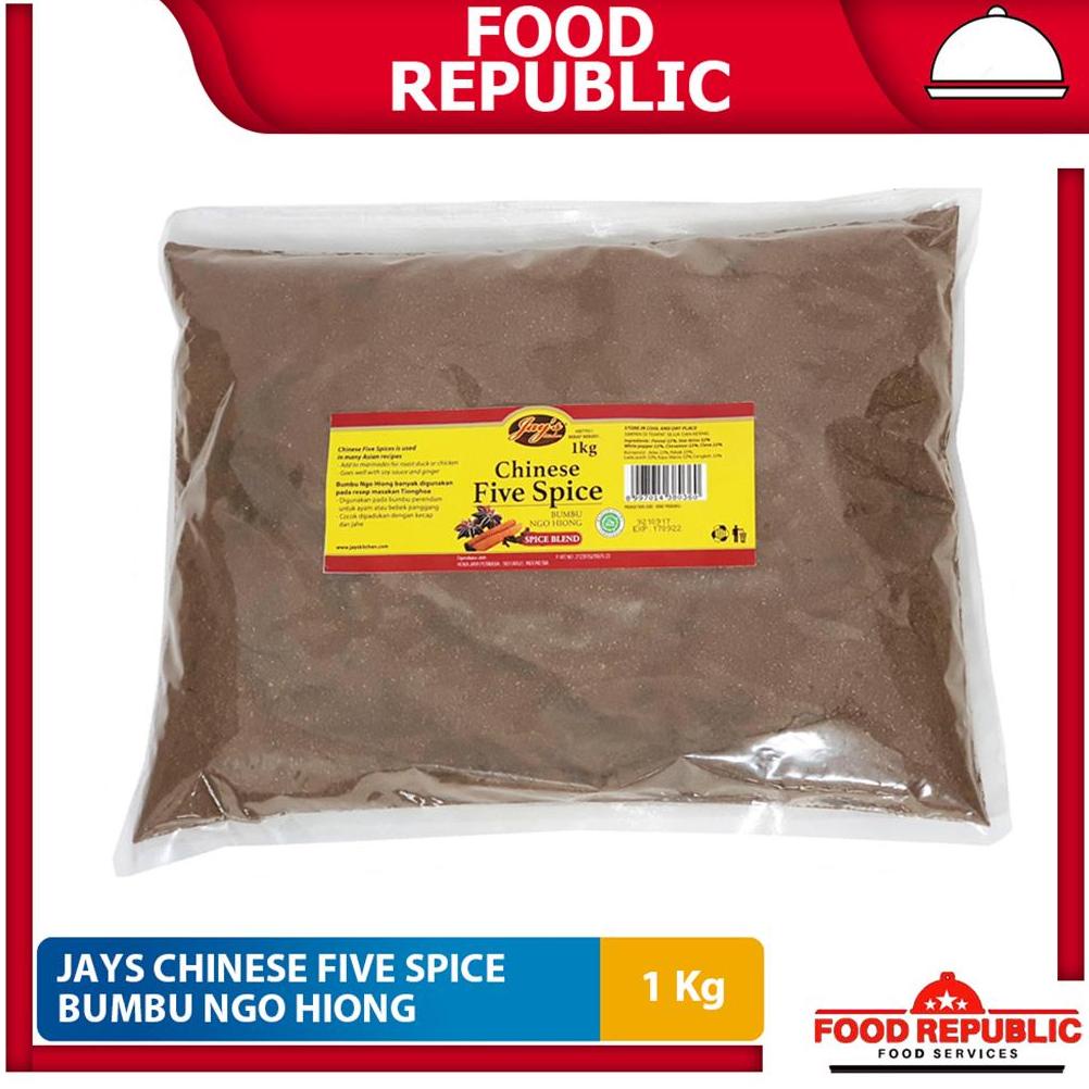 

BUMBU NGO HIONG BUBUK 1 KG JAYS CHINESE FIVE SPICE BLEND NGOHIONG
