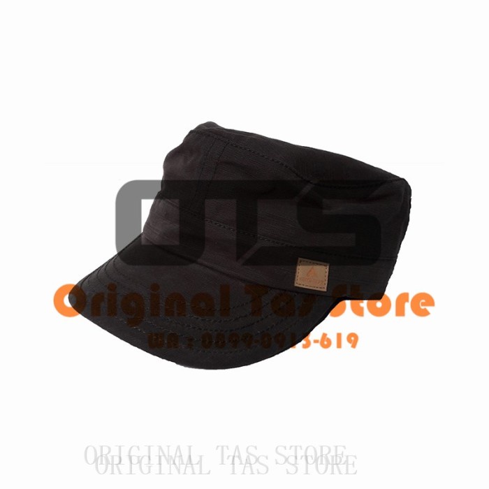 Topi Pria Topi Pria Eiger T477 Comando Metal Caps - Black - T566 Brown S-M(H7M1) topi baseball anak 