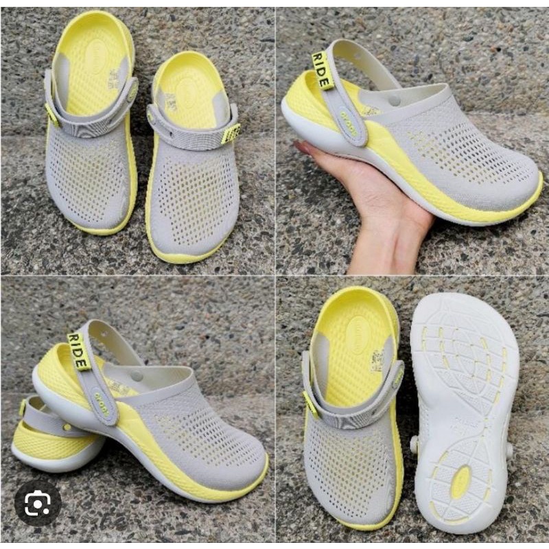 Sandal Crocs Literide Motif Clog 360 /sandal selop/sandal Clog/Crocs/sandal Crocs/sandal pria/sandal wanita