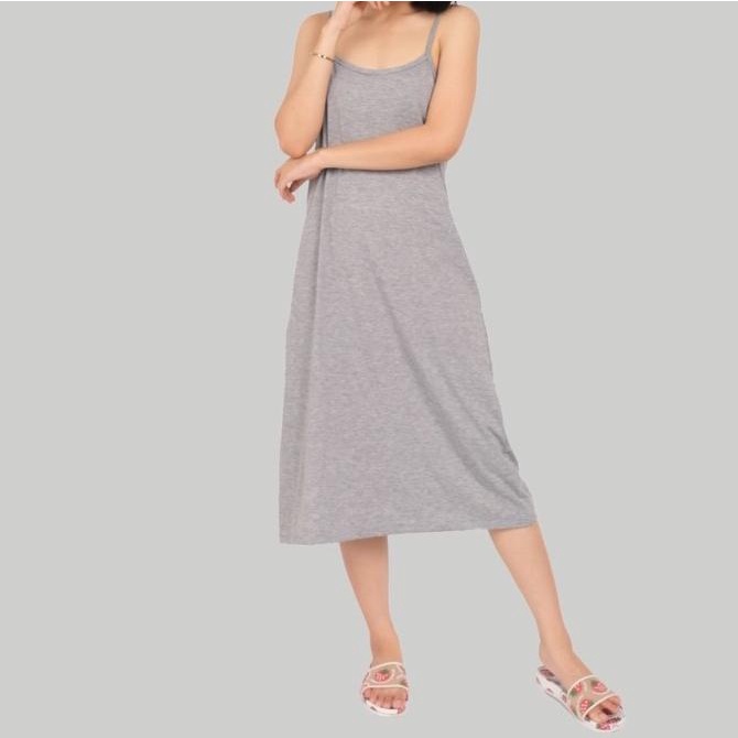 tanktop panjang tali kecil dress JUMBO XXL
