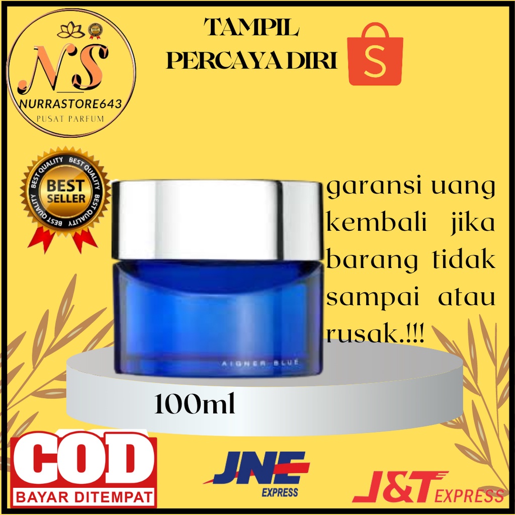Aigner blue edp 100ml/parfume pria /parfume original singapore