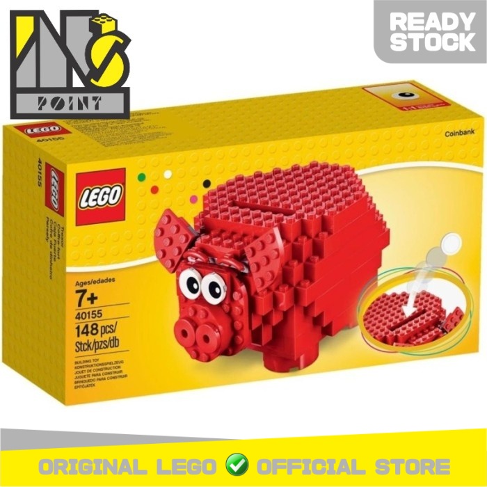LEGO 40155 - Brick and More - Piggy Coin Bank