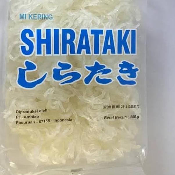 

COD✔️Dry Shirataki - Mie Kering isi 10 pcs 250g