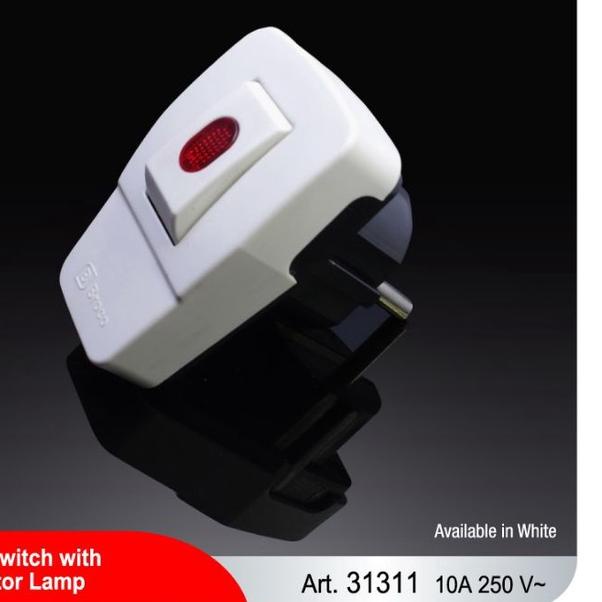 6.6 | KI3 | STEKER LAMPU BROCO - STEKER SAKLAR LAMPU BROCO - COLOKAN LAMPU BROCO 13311