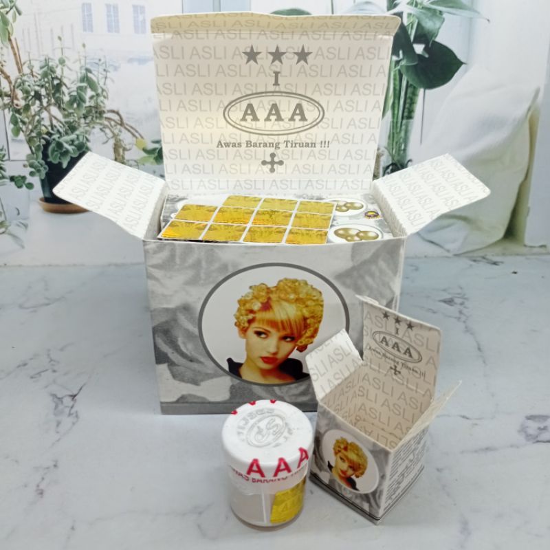 LUSINAN(BOX) CREAM SP MUTIARA PUTIH SEGEL AAA BOX