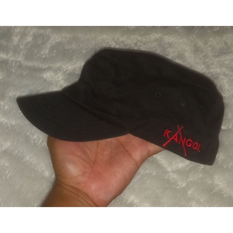 Topi Komando KANGOL visor pendek size L-XL Second