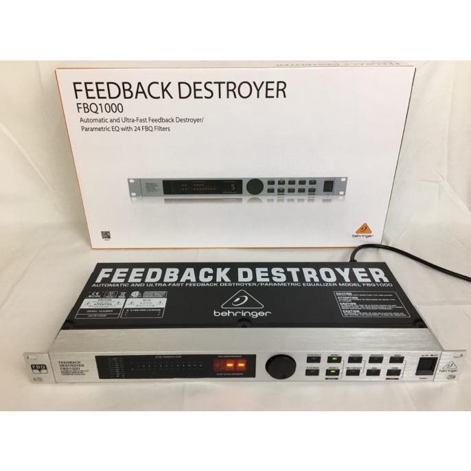 Feedback Destroyer Behringer FBQ1000 / FBQ 1000 ANTI FEEDBACK