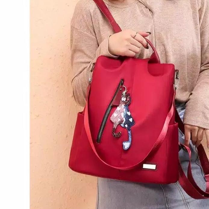 Viral Tas Ransel Wanita/Tas Sekolah/Tas Gendong Remaja/Tas Gemblok/Tas Gandong Kekinian