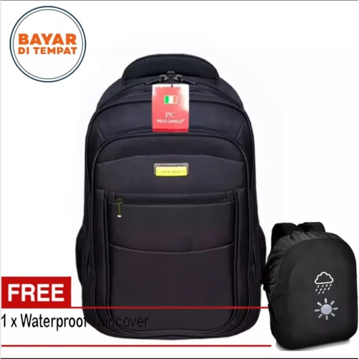 Tas Ransel Pria Tas Ransel 18 inch Polo Cavallo 77200 Laptop Original Tas pria murah(K4L4) bagpack p