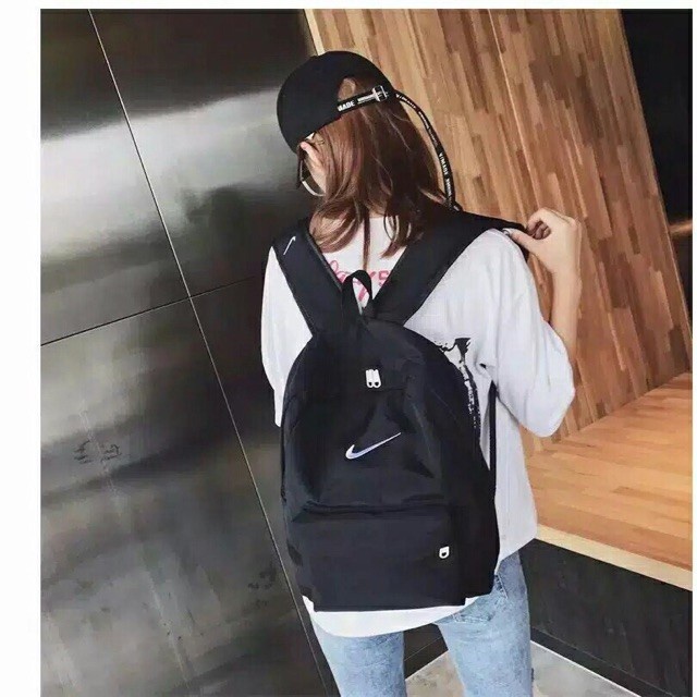 Tas ransel Tas Ransel Nike Cool Pria Wanita Backpack Sekolah Tas Sport Olahraga - Hitam(J2A2) ransel