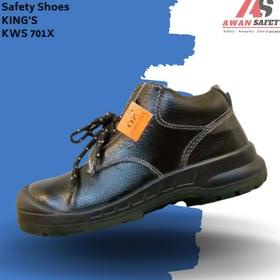 Sepatu Safety Kings 701X Kulit Asli Original/ Sepatu Kerja Safety Pria Ujung Besi Mandiriseptia