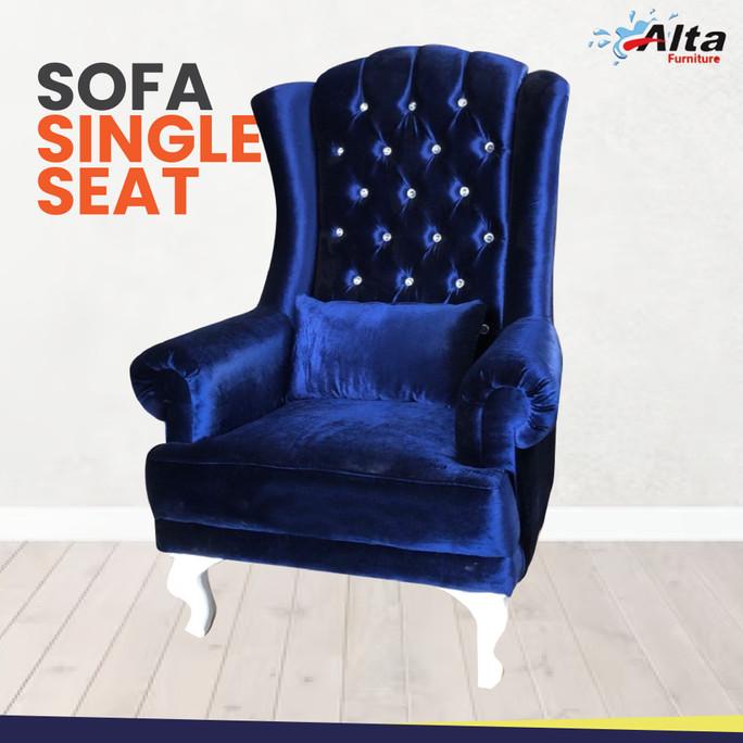 Sofa Sultan/Sofa Single/Sofa Minimalis/Elegant/Modern/Sofa Pelaminan Mallzyzy